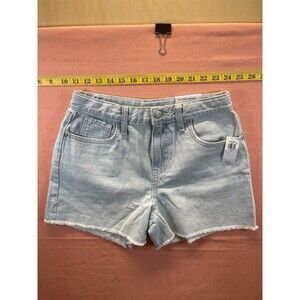 Old Navy Denim Jean Shorts  Cut-Offs Size 16 Adjustable Waist Girl's New